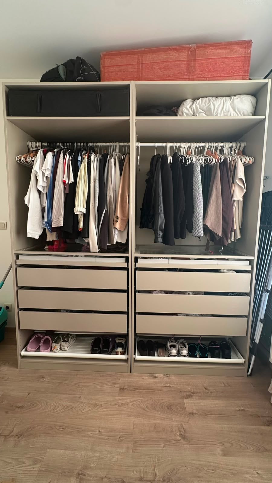 Armoire ikea beige, Maison & Meubles, Enlèvement, Comme neuf