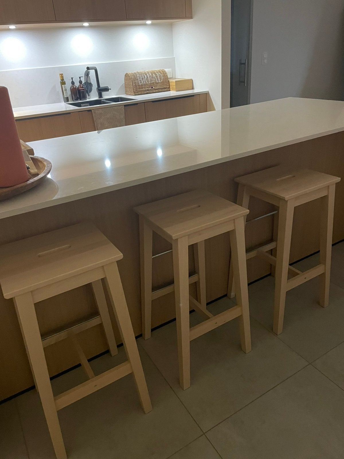 Tabourets de bar à vendre ! Comme neuf !, Enlèvement, Comme neuf