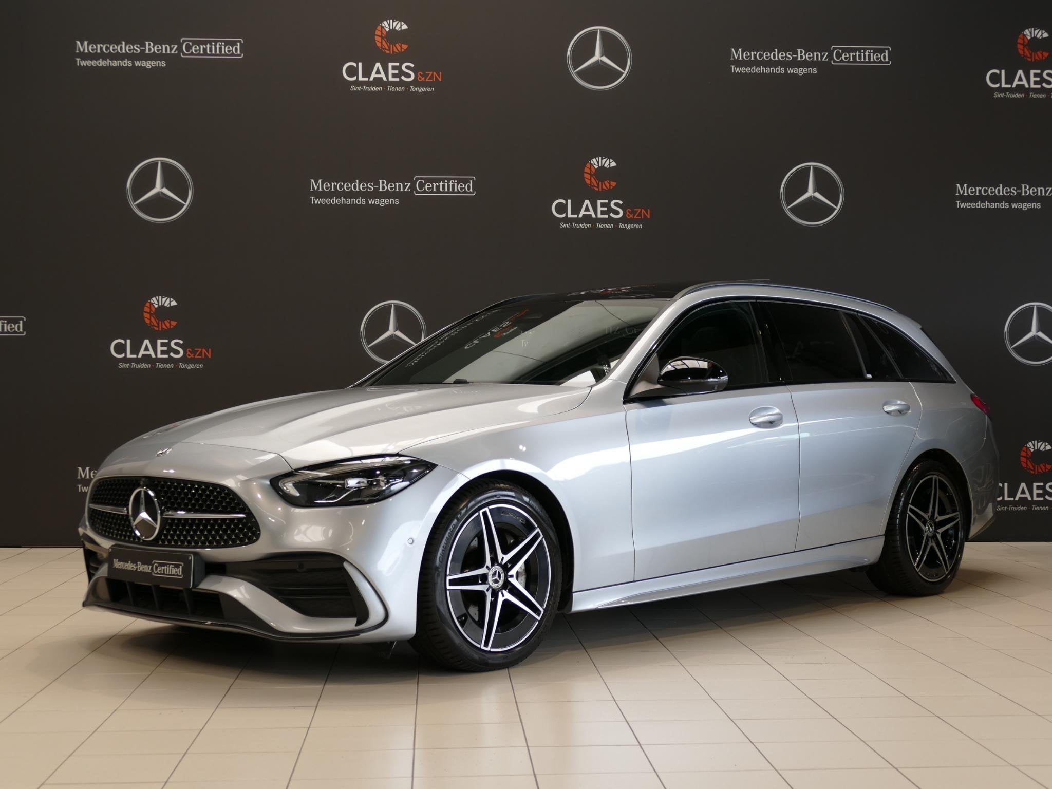 Mercedes-Benz C-klasse Break 200d Star Edition - DOS 8203, Auto's, Automaat, 1780 kg, Zwart, 4 cilinders
