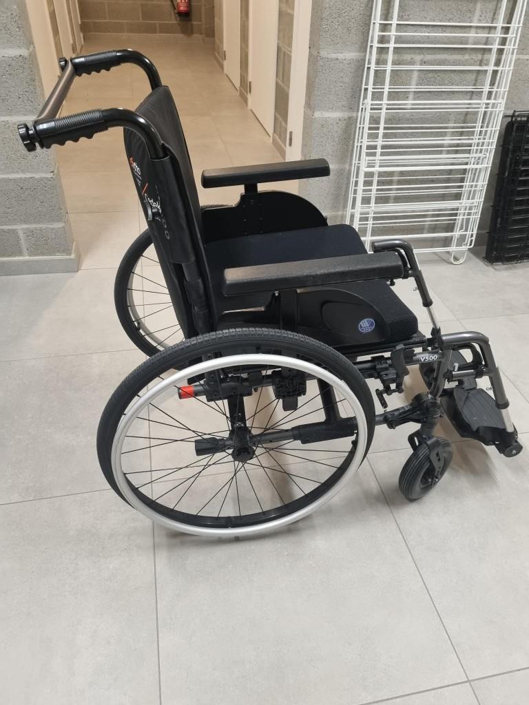 Rolstoel Te koop, Diversen, Rolstoelen, Zo goed als nieuw, Duwrolstoel, Inklapbaar, Ophalen