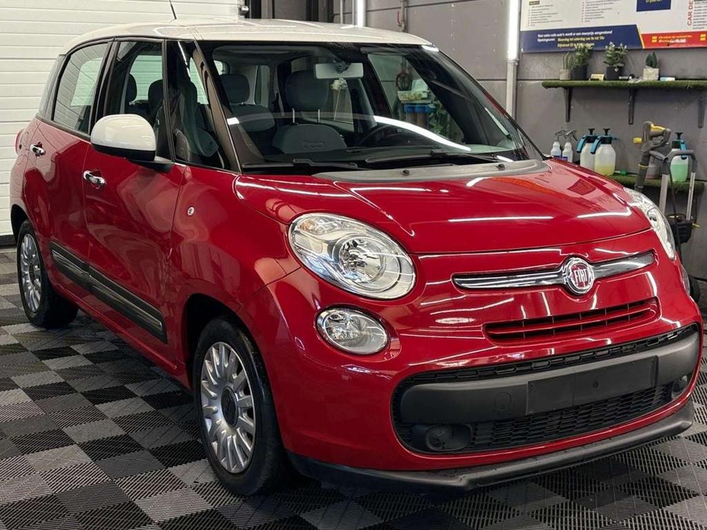Fiat 500L 1.3d BJ. 2017 139.277km GEKEURD Euro 6, Rouge, Achat, Entreprise, Noir