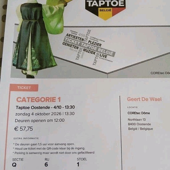 tickets, Tickets & Billets, Deux personnes