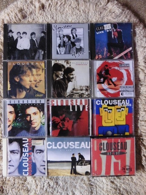 Clouseau cd Collectie (12 titels / 15 cd's) SUPERVOORDEEL !, Enlèvement ou Envoi, Comme neuf, Pop, Album
