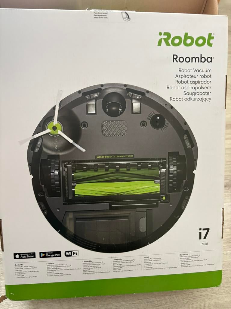 iRobot Romba i7, Elektronische apparatuur, Stofzuigers, Ophalen, Zo goed als nieuw