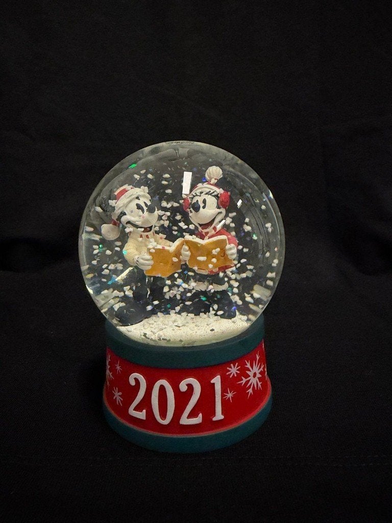 Disney Sneeuwbol Mickey & Minnie Mouse Kerst 2021, Collections, Enlèvement ou Envoi, Comme neuf