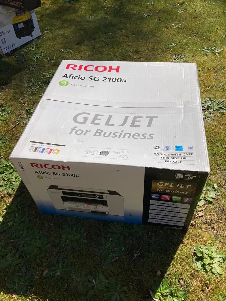 Ricoh Aficio SG 2100N (GelJet kleurenprinter) NIEUW, Informatique & Logiciels, Imprimantes, Enlèvement, Comme neuf
