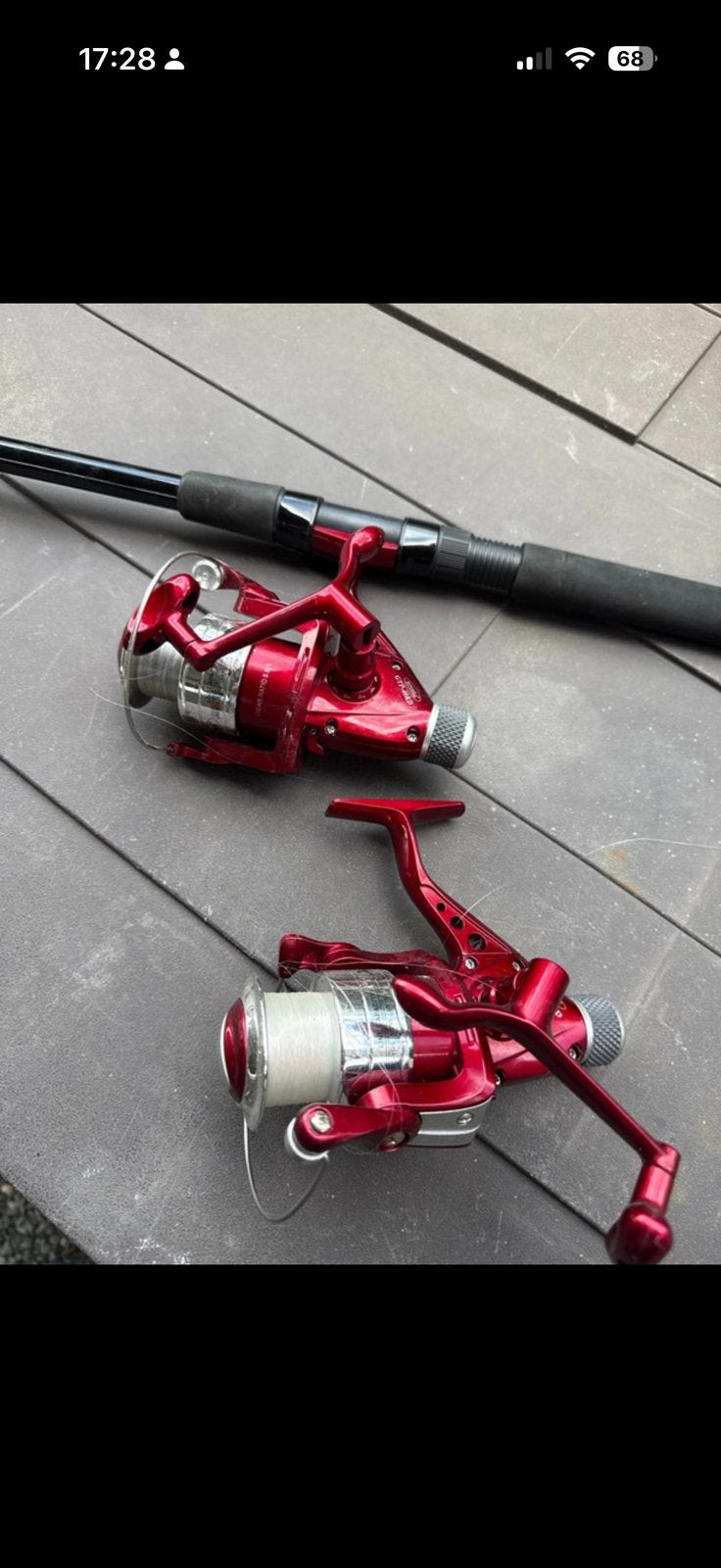 Mitchell telescopisch 2.70m met 2 molens GTP40rd, Watersport en Boten, Ophalen, Zo goed als nieuw