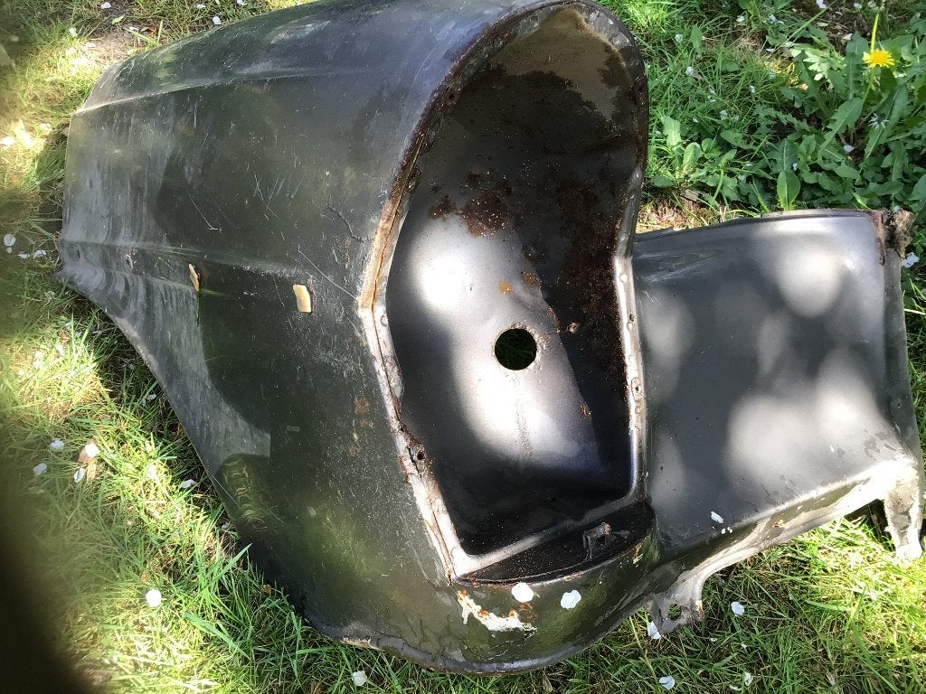 Mercedes w108 half spatbord, kofferdeksel  ,km teller ,, Ophalen, Gebruikt, Mercedes-Benz, Rechts