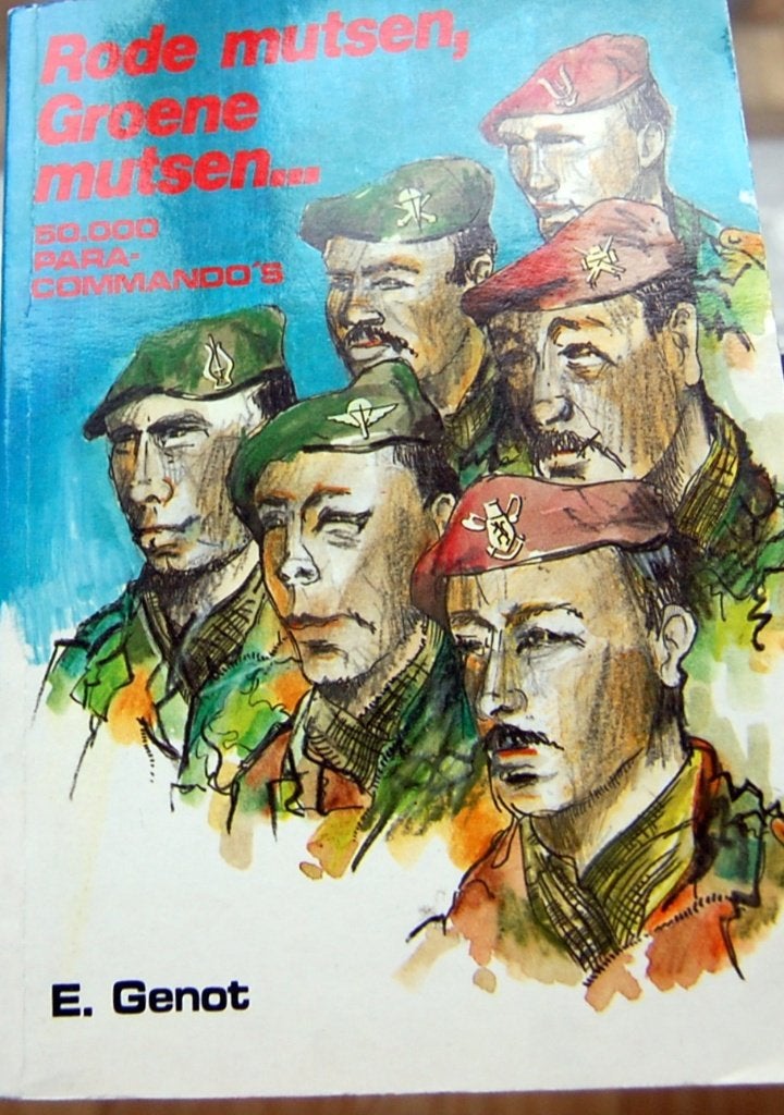 para commando rode mutsen-groene mutsen, Verzamelen, Ophalen of Verzenden, Landmacht, Overige typen