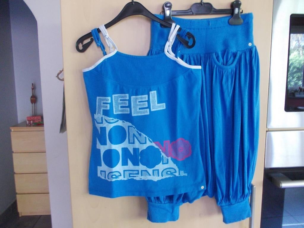 Setje Dansbroek en Topje NO NO.  maat 146-152., Sport en Fitness, Ophalen of Verzenden, Zo goed als nieuw, Kleding