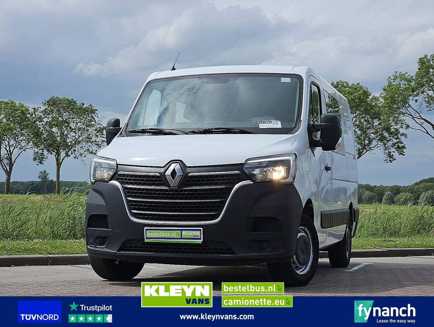 Renault MASTER 2.3 L1H1 Dubbel Cabine!, Auto's, Airconditioning, Renault, Wit, Bedrijf