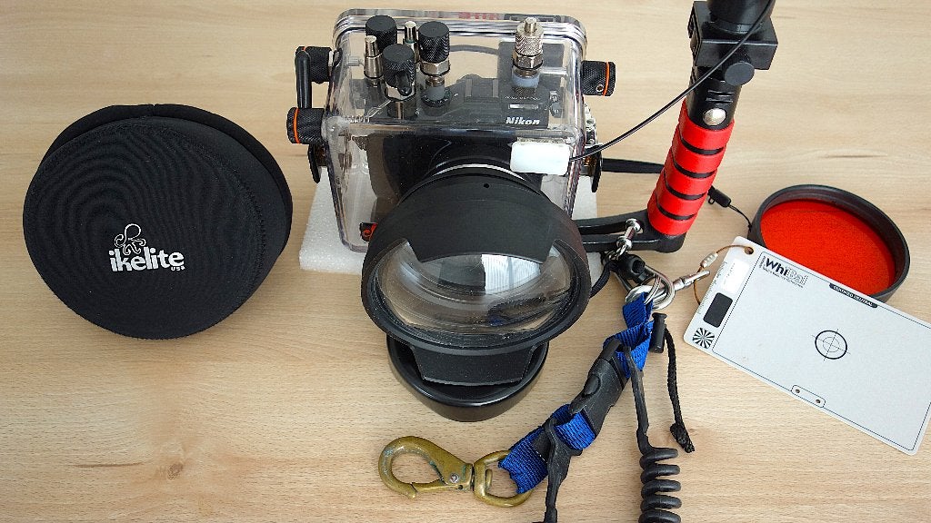 ONDERWATER FOTOSET, Ikelite, Meer dan 40 meter, Refurbished, Ophalen of Verzenden