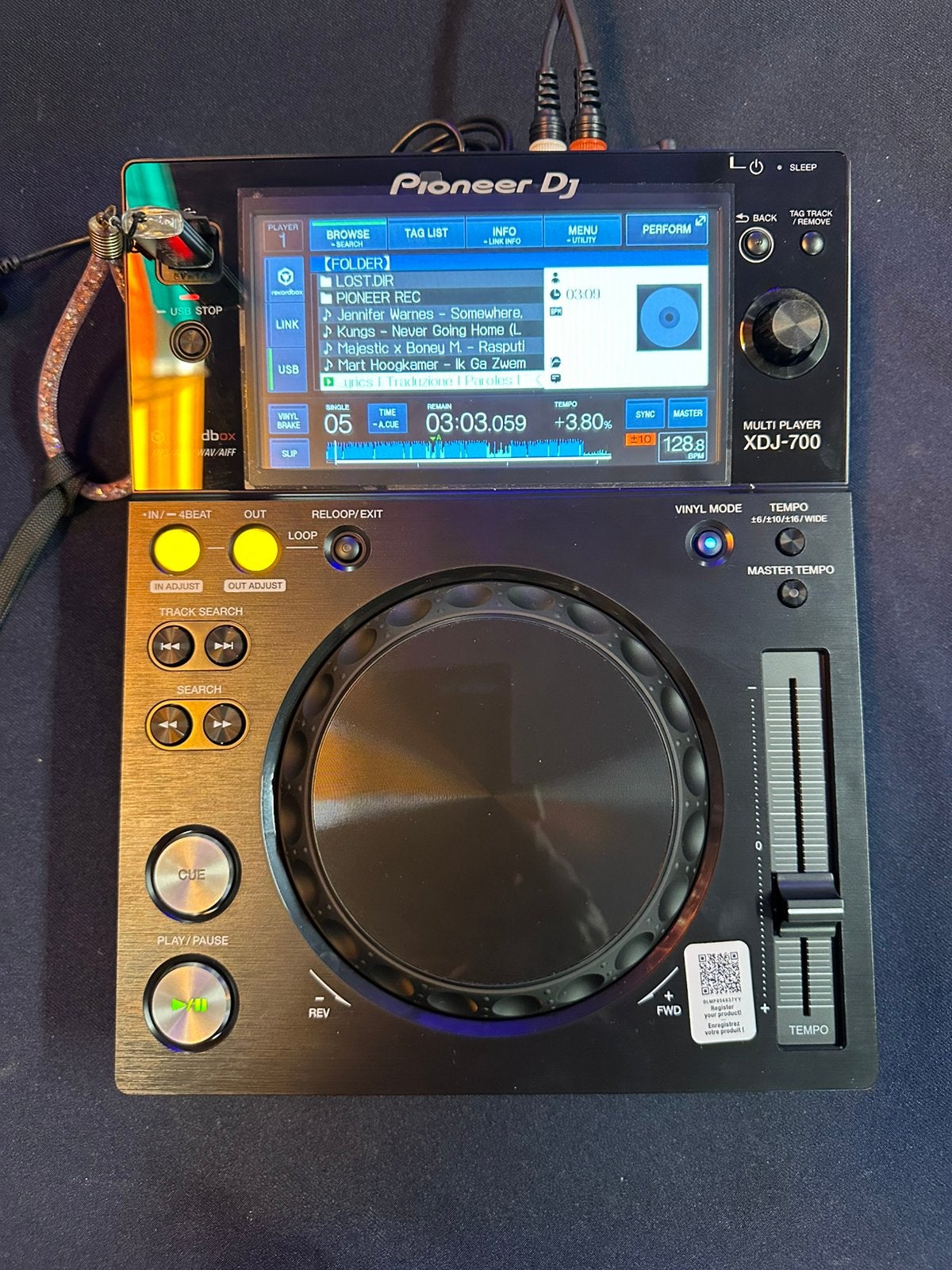 Pioneer Dj XDJ 700, Muziek en Instrumenten, Ophalen of Verzenden, Zo goed als nieuw, Pioneer