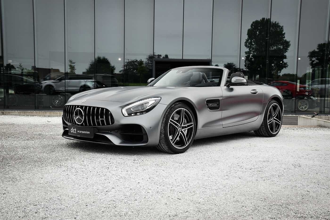 Mercedes-Benz AMG GT ROADSTER Magno Selenit Burmester *30.00, Auto's, Automaat, Gebruikt, Cabriolet, Leder