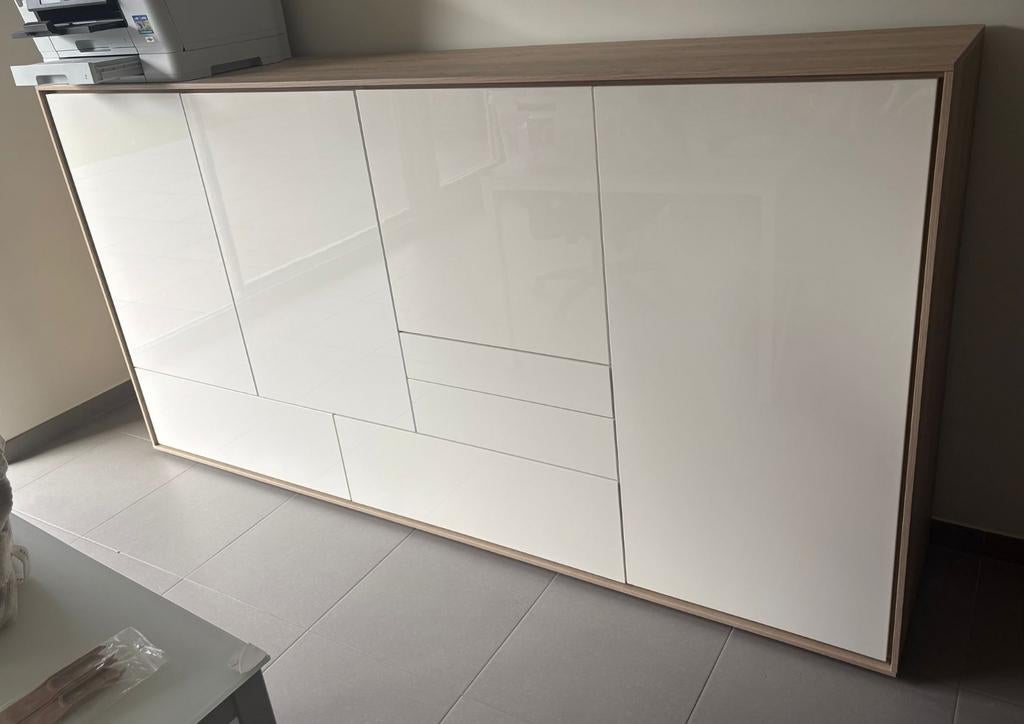 Dressoir  wit hoogglans, Huis en Inrichting, Ophalen