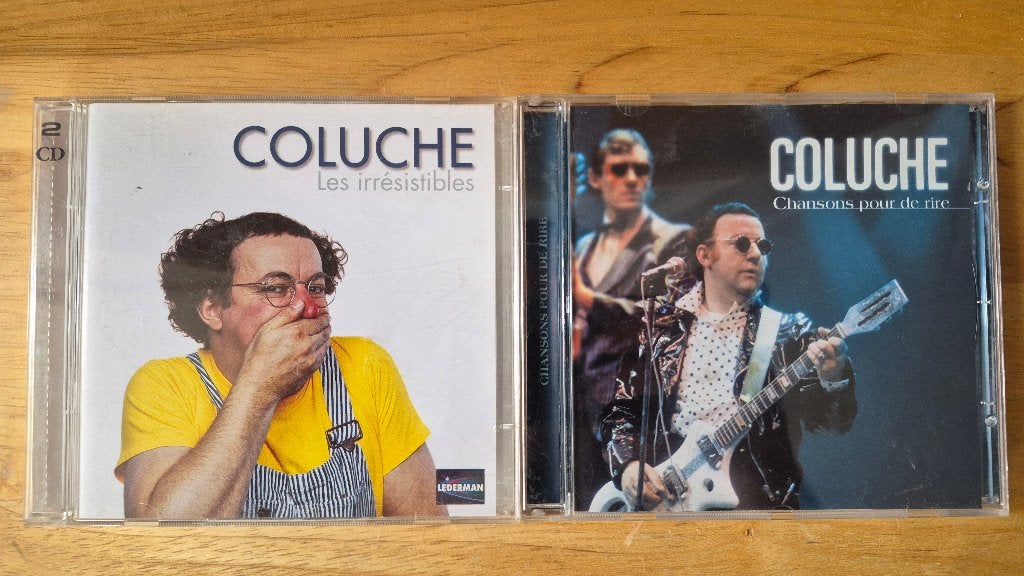Lot CD Coluche, Cd's en Dvd's, Ophalen, Album