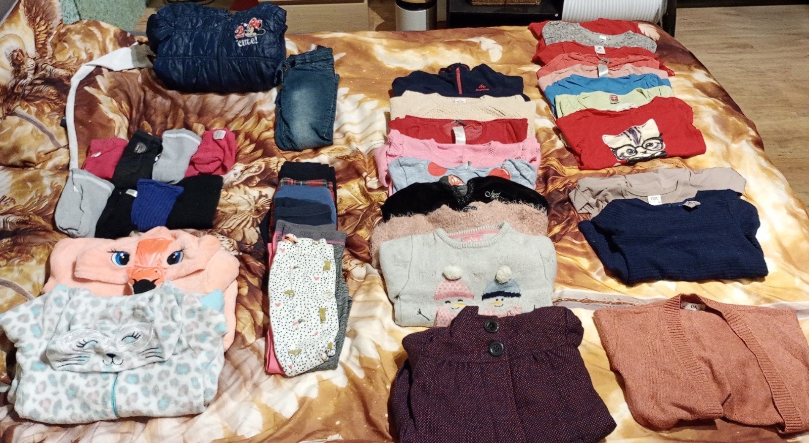 LOT vêtement Fille 7/8 ans 39 pièces (TBE général) (6), Enlèvement, Utilisé, Fille