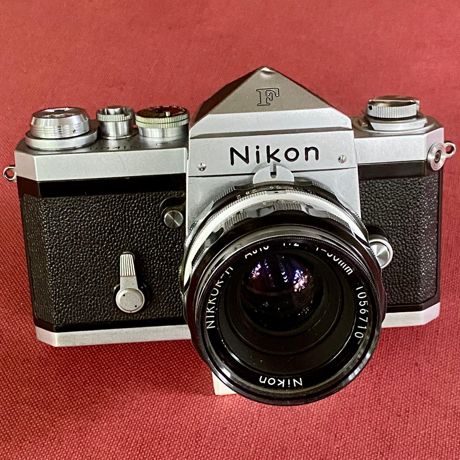 Nikon F Apollo +. 50 mm f/2, TV, Hi-fi & Vidéo, Appareils photo analogiques, Enlèvement ou Envoi, Reconditionné, Nikon