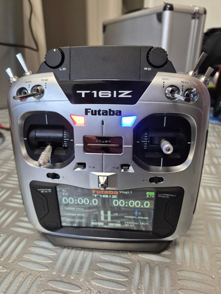 Futaba 16iz zender potless stiks, Hobby en Vrije tijd, Modelbouw | Radiografisch | Vliegtuigen, Ophalen of Verzenden
