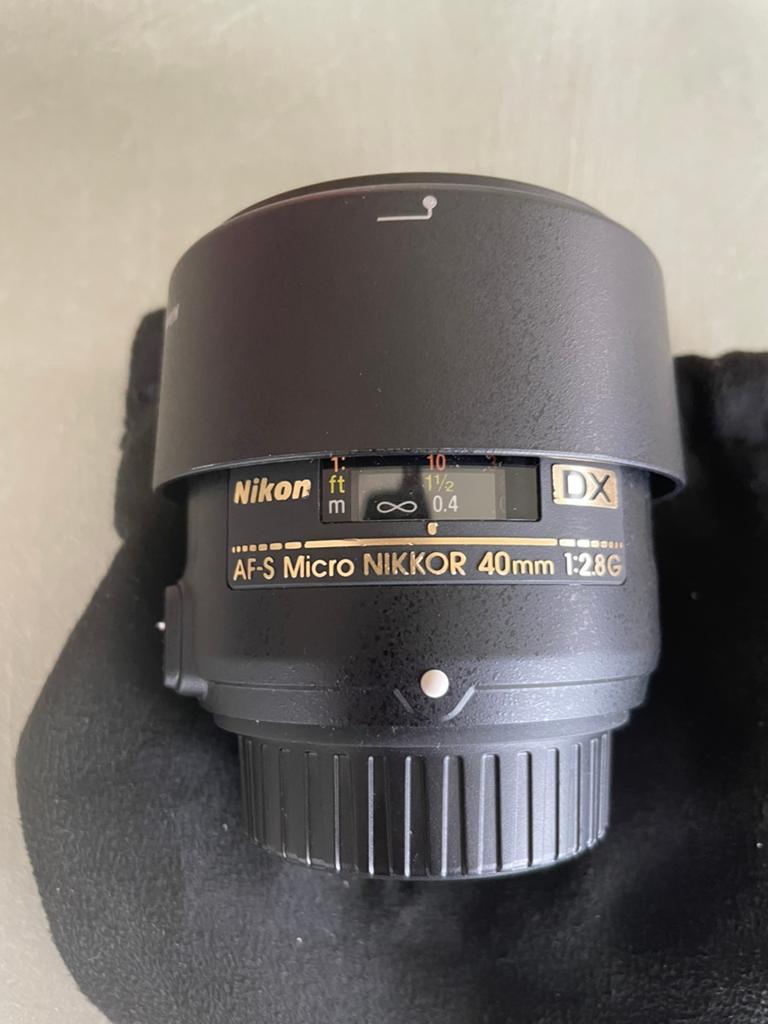 Nikon AF-S DX Micro NIKKOR 40mm f/2.8G – Zo goed als nieuw, Ophalen, Zo goed als nieuw