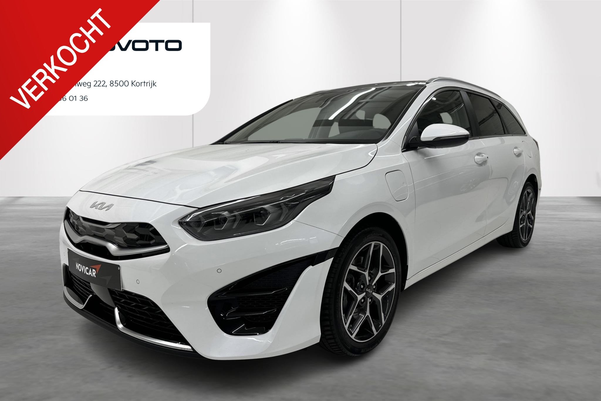 Kia Ceed Sportswagon 1.6 GDi PHEV Business Line DCT + SUNROO, Auto's, Kia, Gebruikt, 9 kWh, Wit, Plug-in hybride