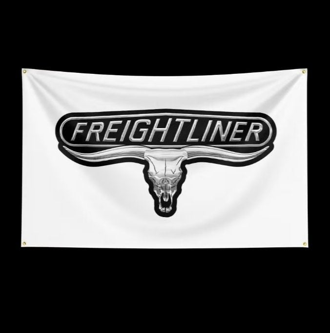 Grote vlaggen Freightliner (150x90cm) Nieuw., Diversen, Vlaggen en Wimpels, Ophalen of Verzenden, Nieuw