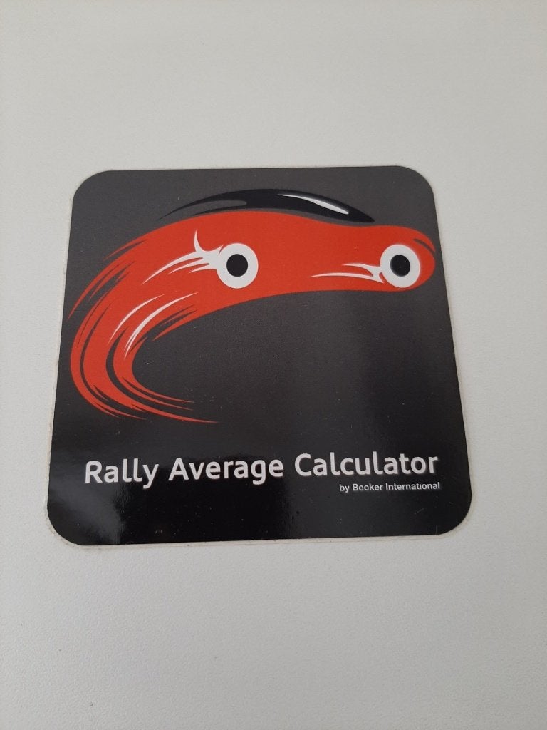 sticker rally Average Calculator, Enlèvement, Comme neuf, Autocollant