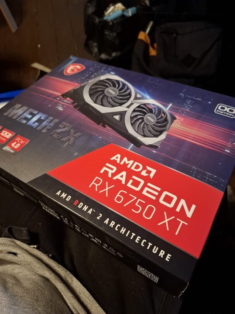 carte graphique Radeon RX 6750 XT, Informatique & Logiciels, AMD, GDDR6, PCI-Express 4, Comme neuf