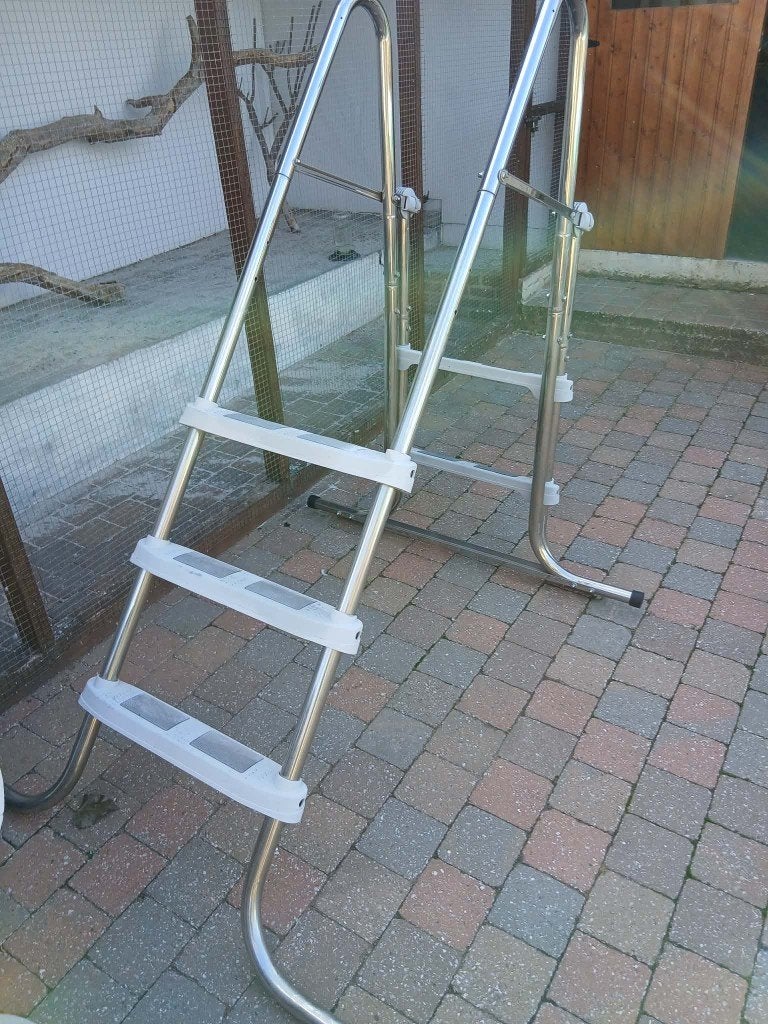 trap voor zwembad, Tuin en Terras, Ophalen, Gebruikt