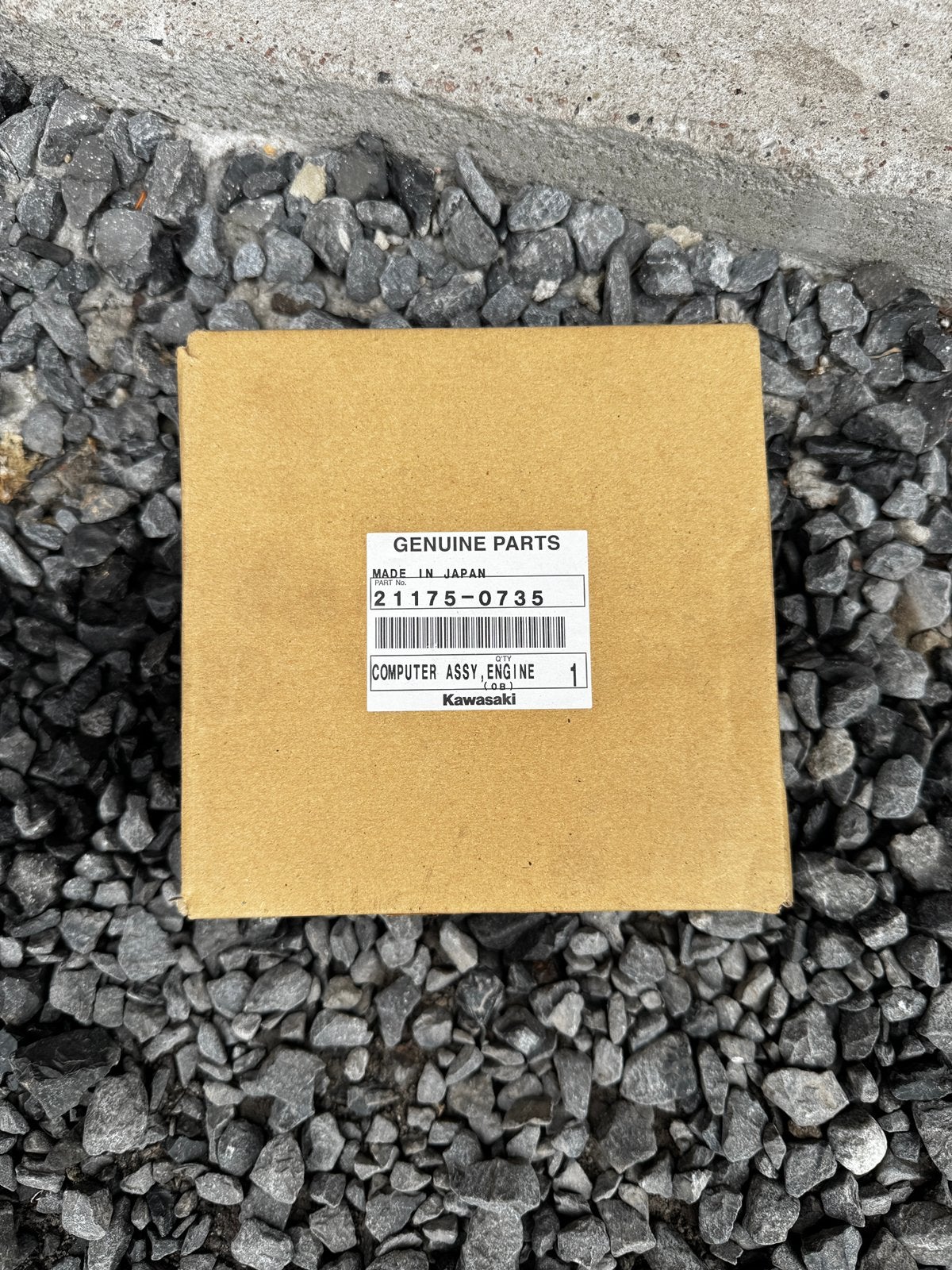 Kawasaki Blanco ECU - 21175-0735, Envoi