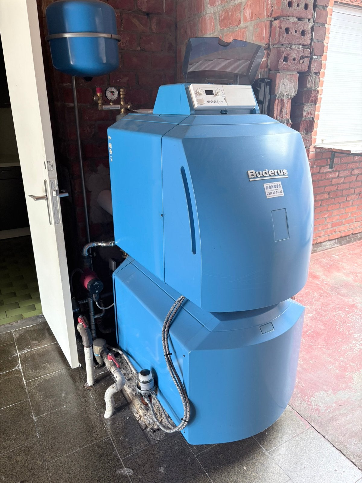 Buderus GB 125 - 30kw, Ophalen, Gebruikt, 100 liter of meer, Terugslagbeveiliging (TTB)
