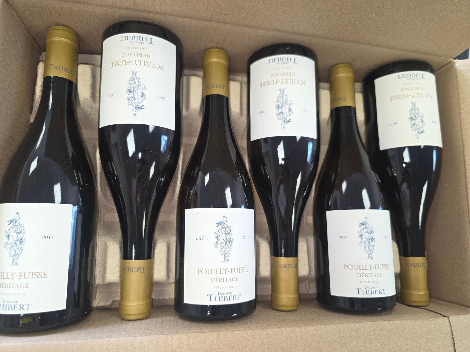 Originele doos met 6 flessen Pierre Amadieu Grande Réserve C, Collections, Vins, Enlèvement, Vin rouge