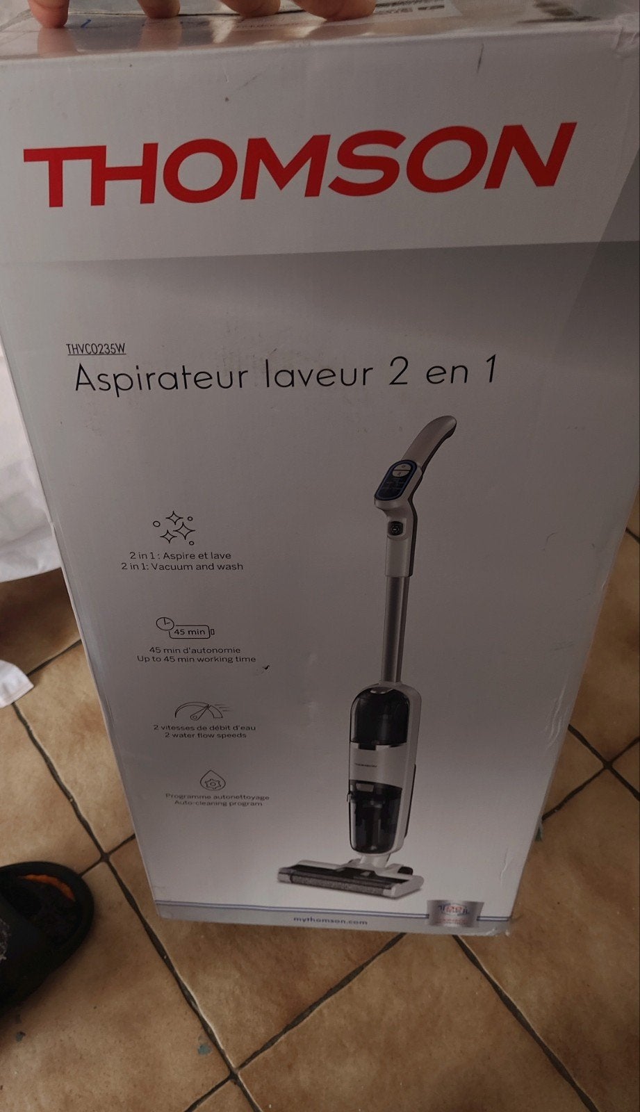 Aspirateur Laveur 2 en 1, Electroménager, Neuf, Autres marques, Enlèvement, Nettoyeur combiné