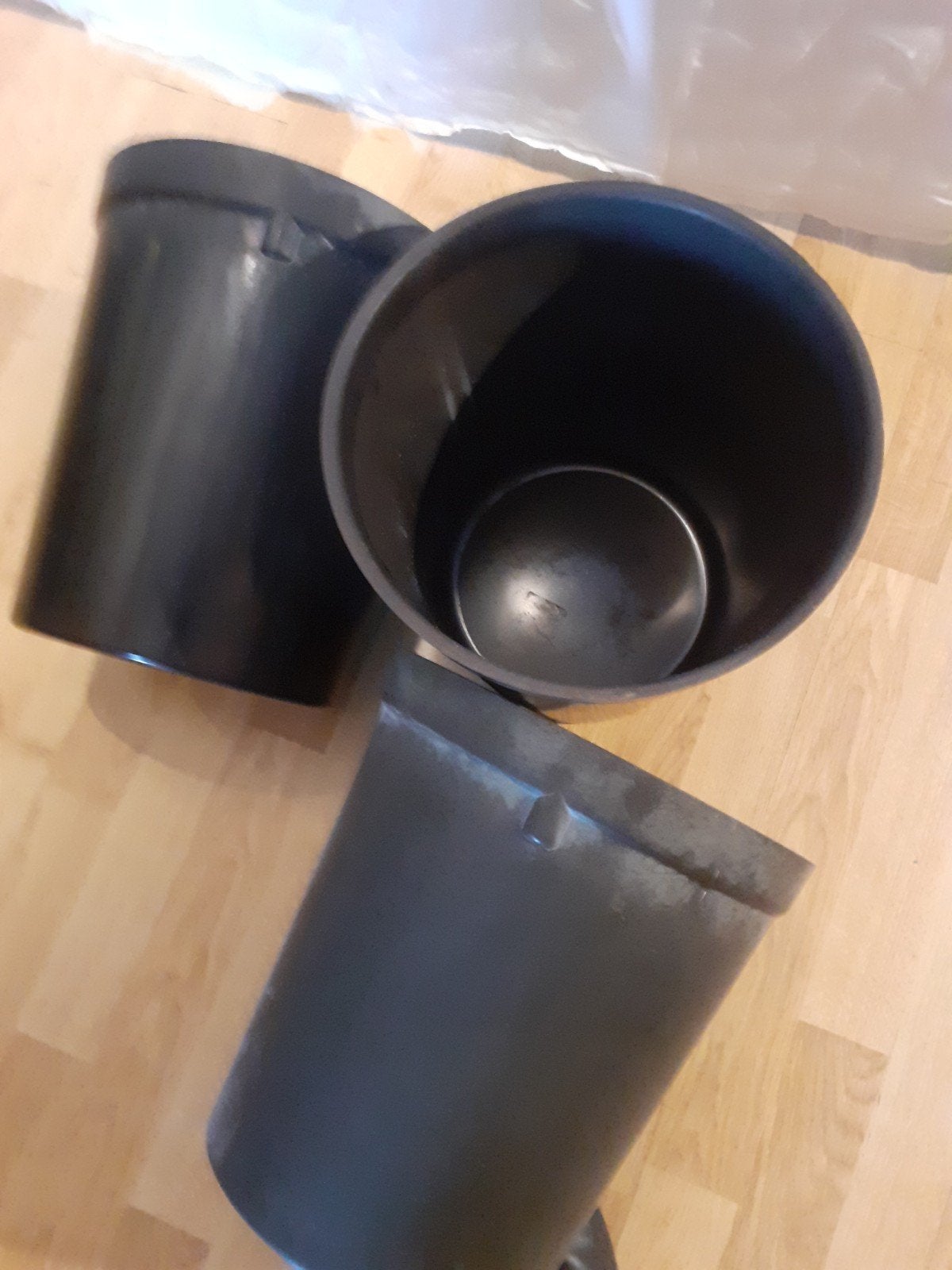 bakelieten papier emmers, Ophalen of Verzenden