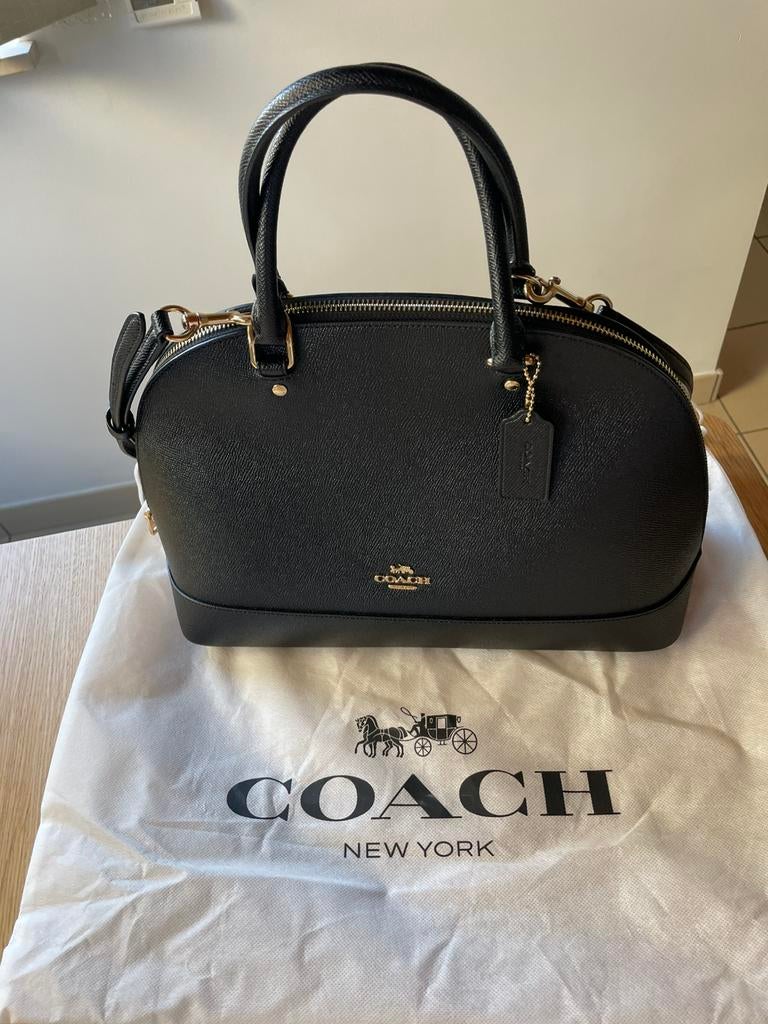 Zwarte Handtas Coach, Enlèvement, Comme neuf, Sac à main