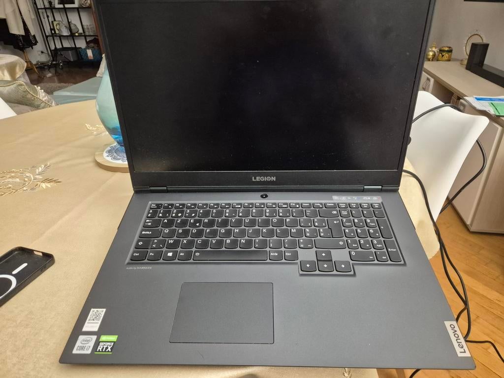 Lenovo Legion 5 - 17" - RTX 2060 - i7 -, Informatique & Logiciels, Enlèvement, Gaming, SSD