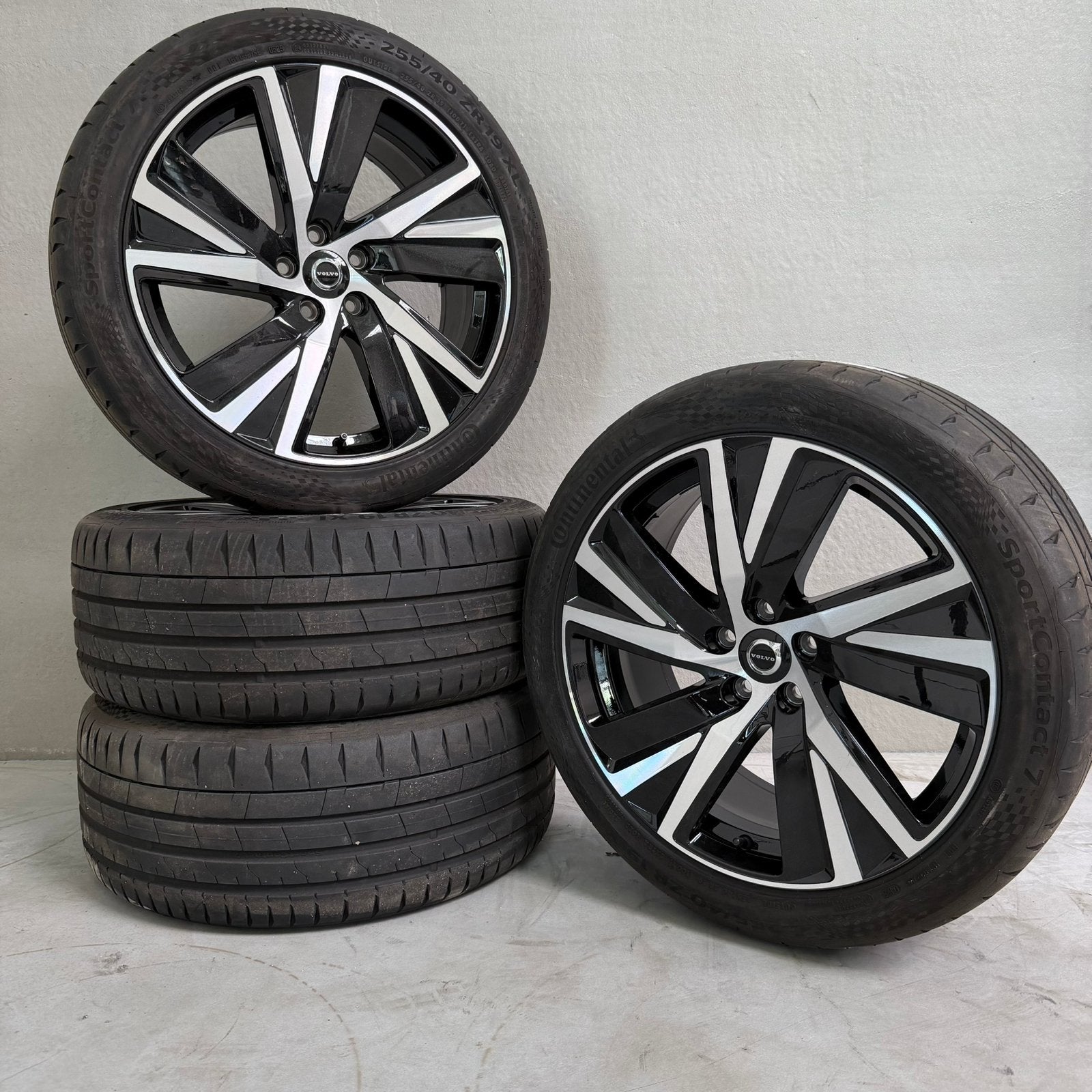 19 inch Origineel Volvo V90 S90 velgen met zomerbanden