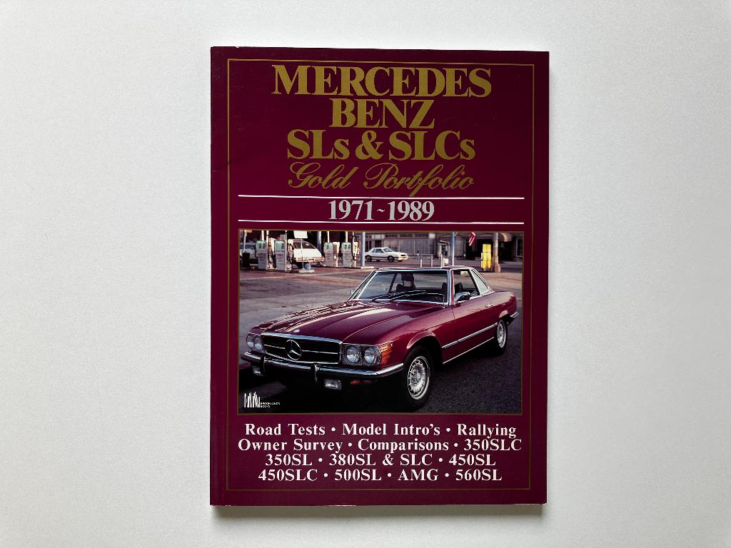 MERCEDES SL & SLC Gold Portfolio 1971-89 (Brooklands 180p.), Boeken, Auto's | Boeken, Gelezen, Mercedes, Ophalen of Verzenden