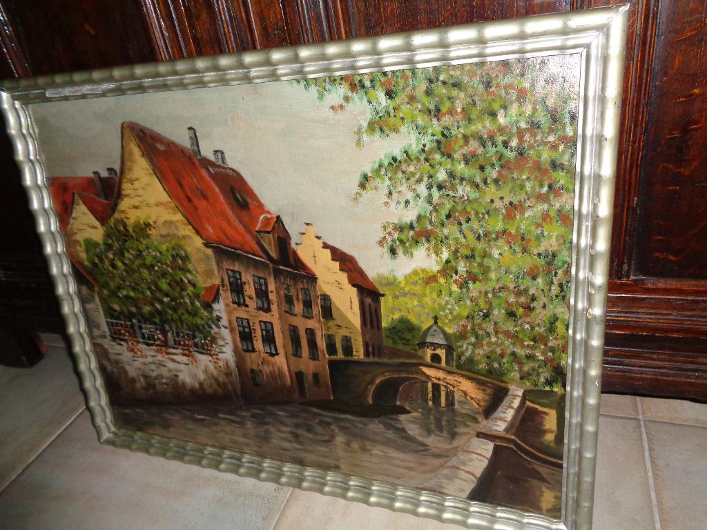 Cordonnier (19e siècle)-Belle peinture -Mentionné au BENEZIT, Antiquités & Art, Enlèvement ou Envoi