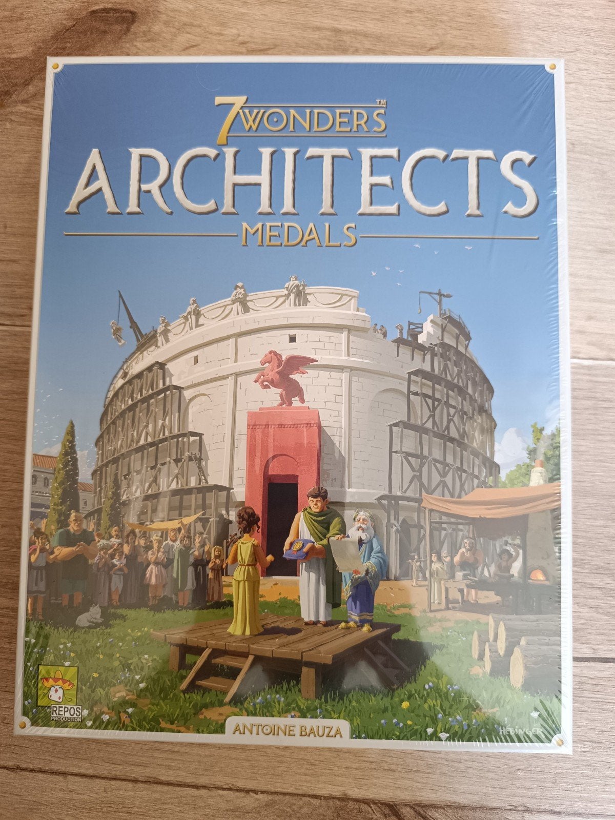 7 Wonders Architect - extension Medald en néerlandais - NL, Hobby en Vrije tijd, Ophalen of Verzenden, Nieuw, Repos production