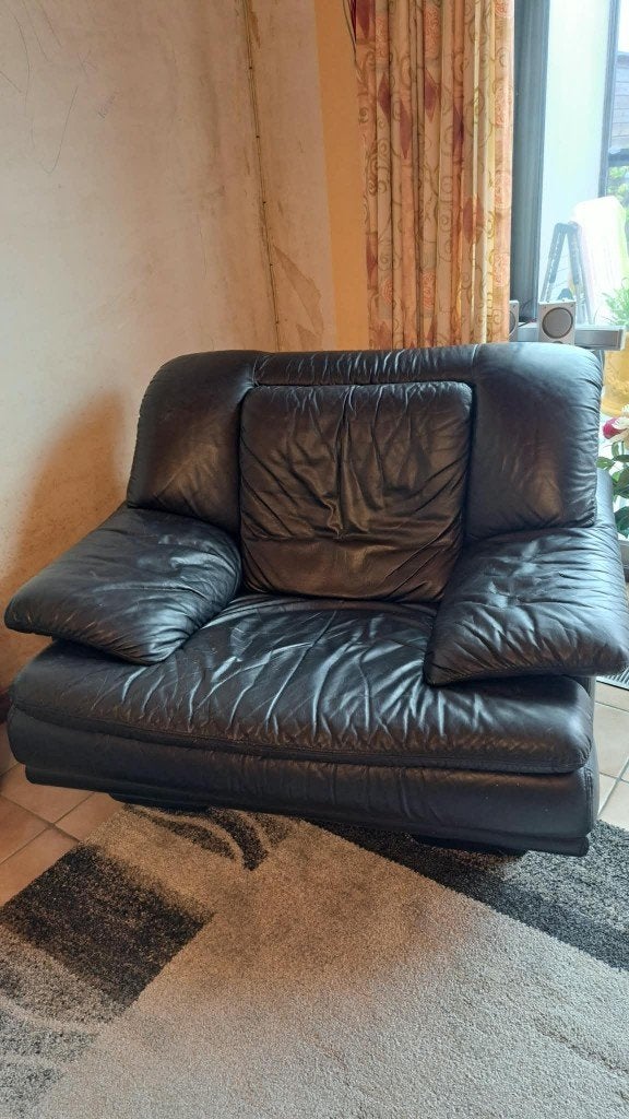 Zetel gratis, Leder, Banc droit, Enlèvement, Cuir