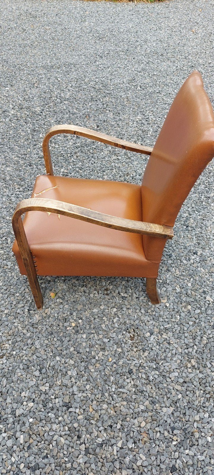 Fauteuil vintage, Enlèvement