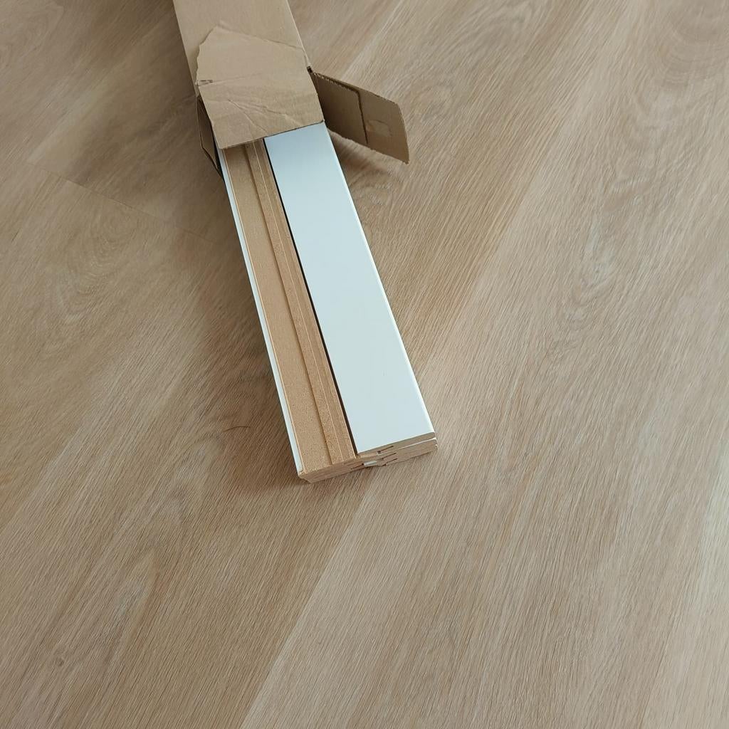 MDF plinten - Wit - 18 x 58 x 2400 mm, Ophalen, MDF, Plinten