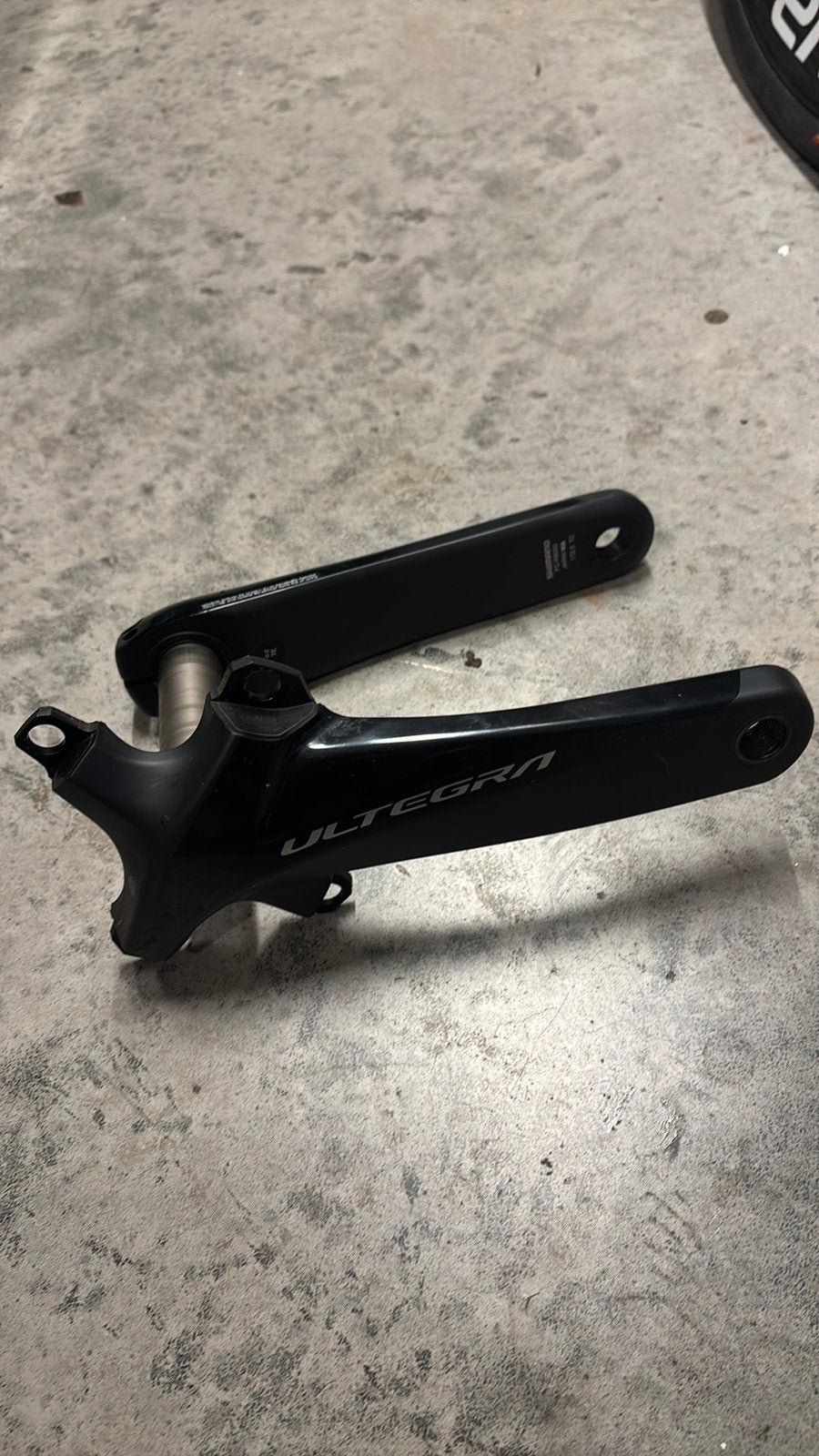 Ultegra R8000 crankstel, Crankstel of Pedalen, Gebruikt, Ophalen of Verzenden, Aluminium