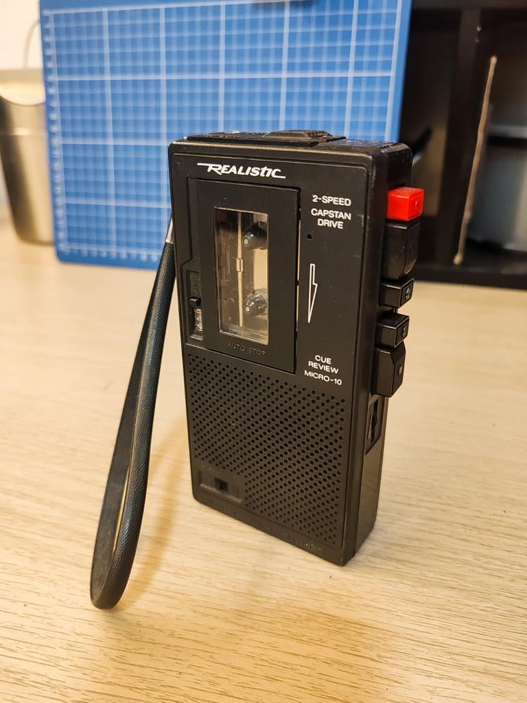Minisette micro réaliste, TV, Hi-fi & Vidéo, Decks cassettes, Enlèvement