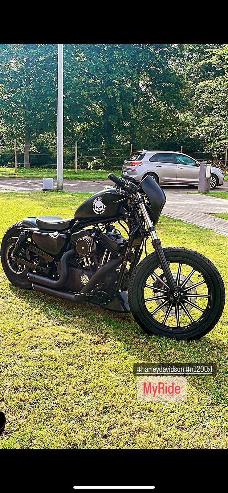 Harley davidson Custom 1200XL Nightster Sportster, Motoren, Motoren | Harley-Davidson, Particulier, Chopper, Sportuitlaat