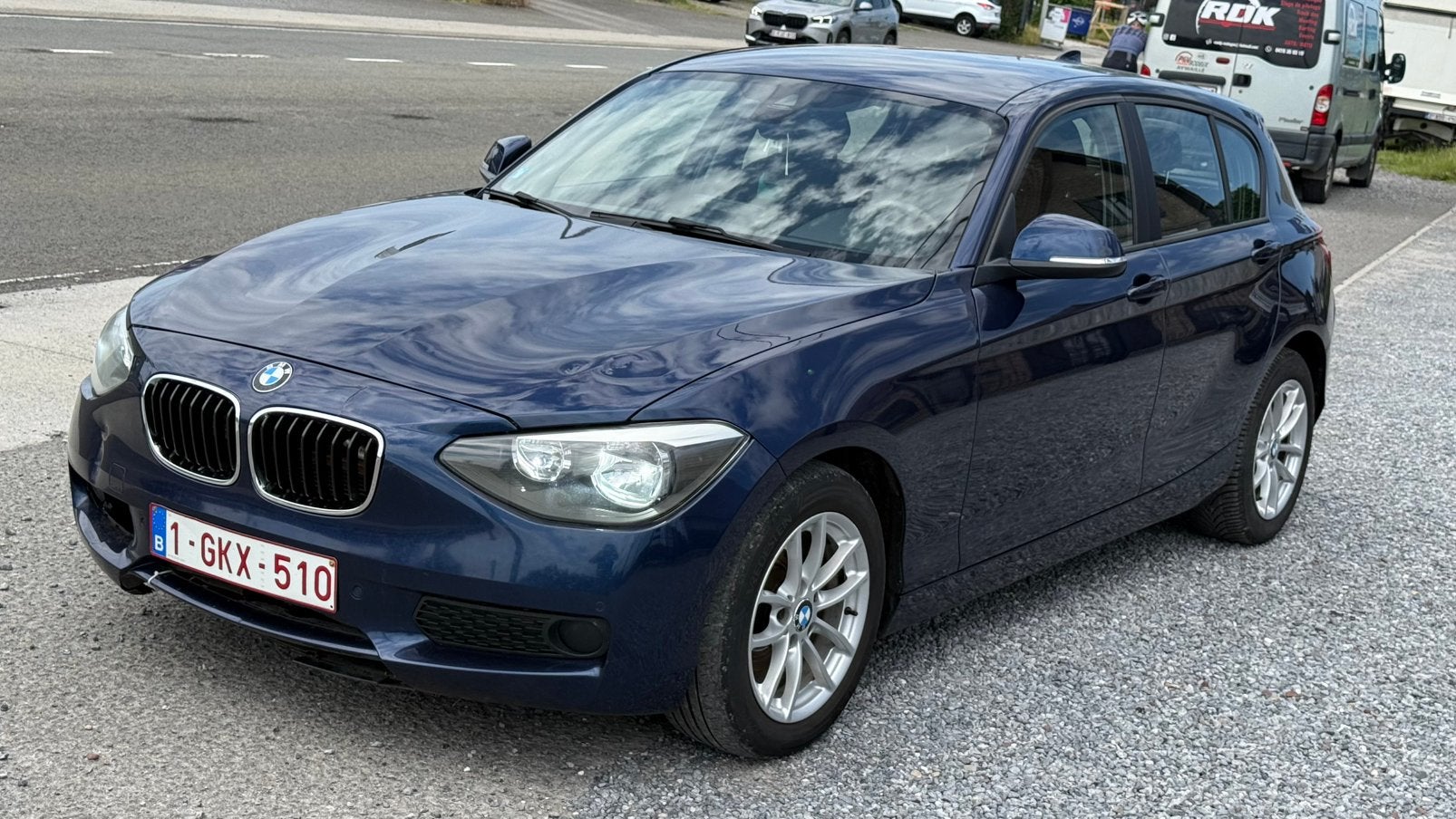 Bmw 118D 11/2012 Euro5 105kw 230.000km, Euro 5, 1995 cc, Zwart, Blauw