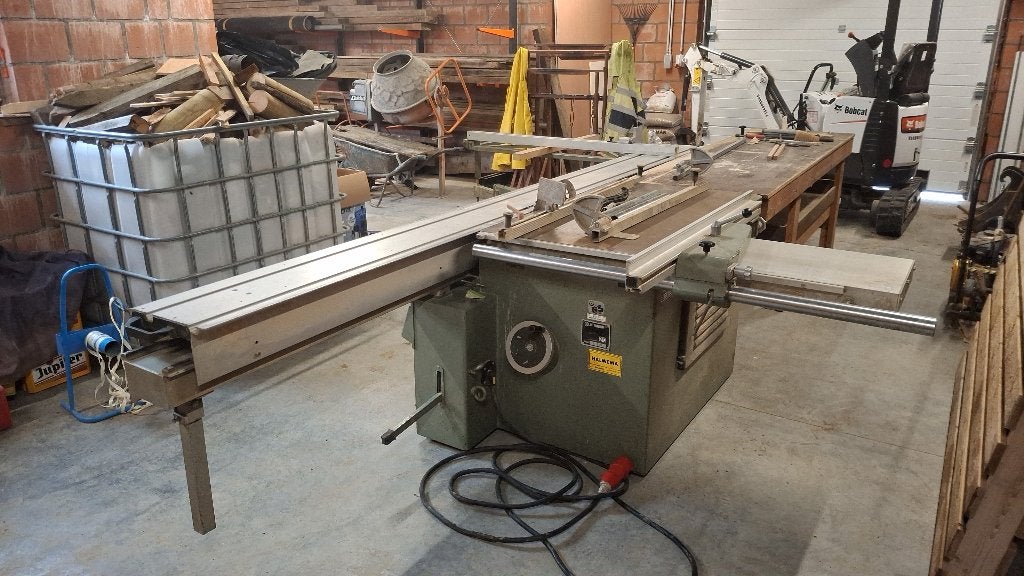 Paneelzaag altendorf F90, Ophalen