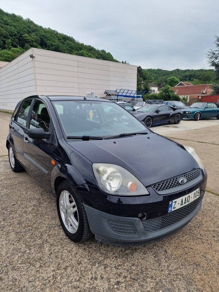 Ford Fiesta 1.4 Turbo TDCi Trend, Auto's, Voorwielaandrijving, Stof, 50 kW, Zwart