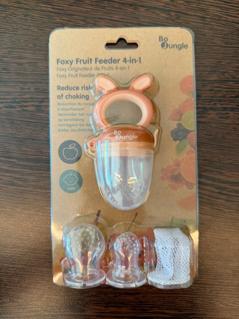 Bo Jungle Foxy Fruit feeder 4-in-1, Neuf, Sans BPA, Enlèvement, Autres marques